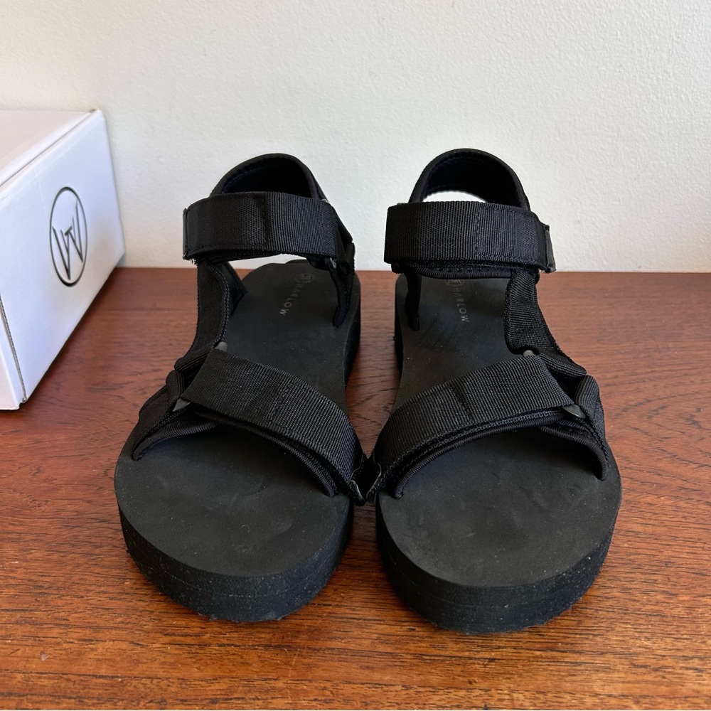 Nwt Harlow Nivi Platform Sandal Black